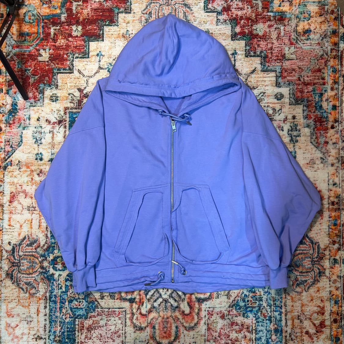 [XL] 디젤 디스트로이 백로고 후드집업 상품이미지1