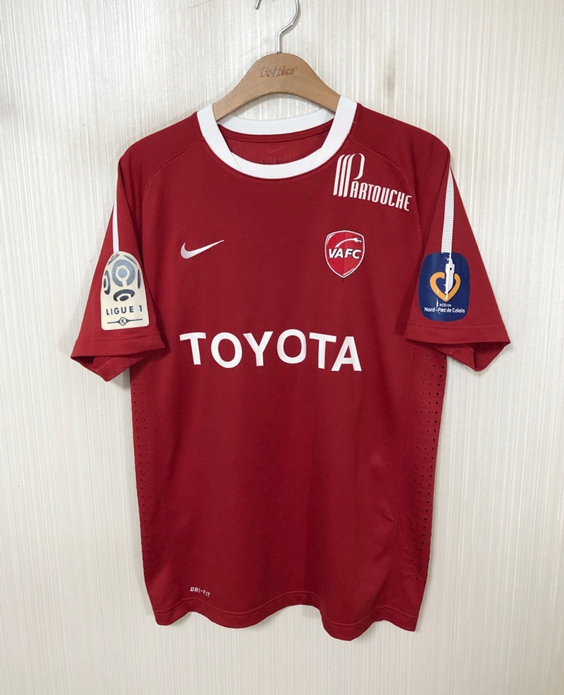 나이키 09-10 발랑시엔FC 홈유니폼/져지 M #19 남태희 상품이미지1