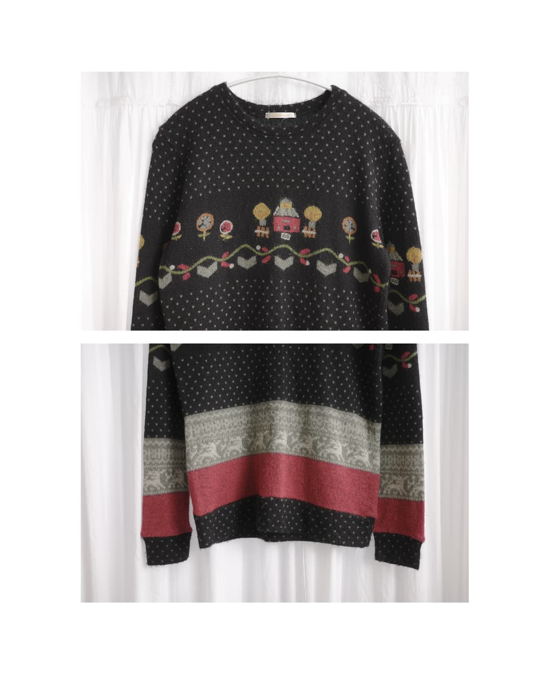 christmas dot knit 상품이미지3