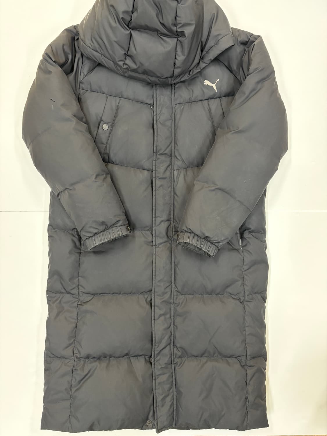 푸마 빅로고 롱패딩 상품이미지1