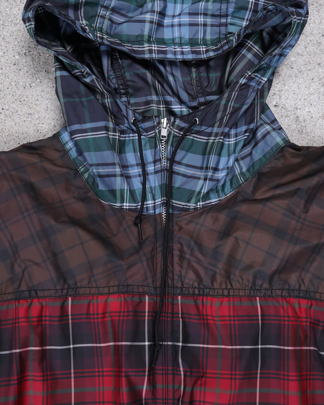 CDG SHIRT AW10 Check Hooded Windbreaker 상품이미지3