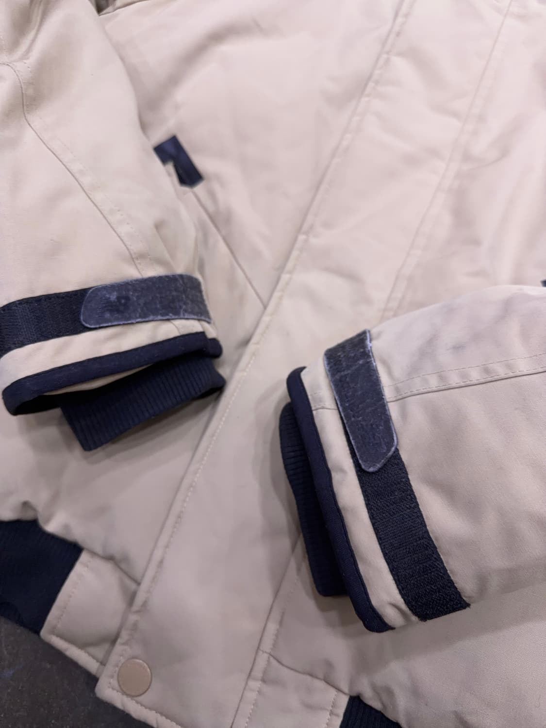 뉴발란스 패트롤 숏패딩 덕다운 패딩점퍼 L 상품이미지5