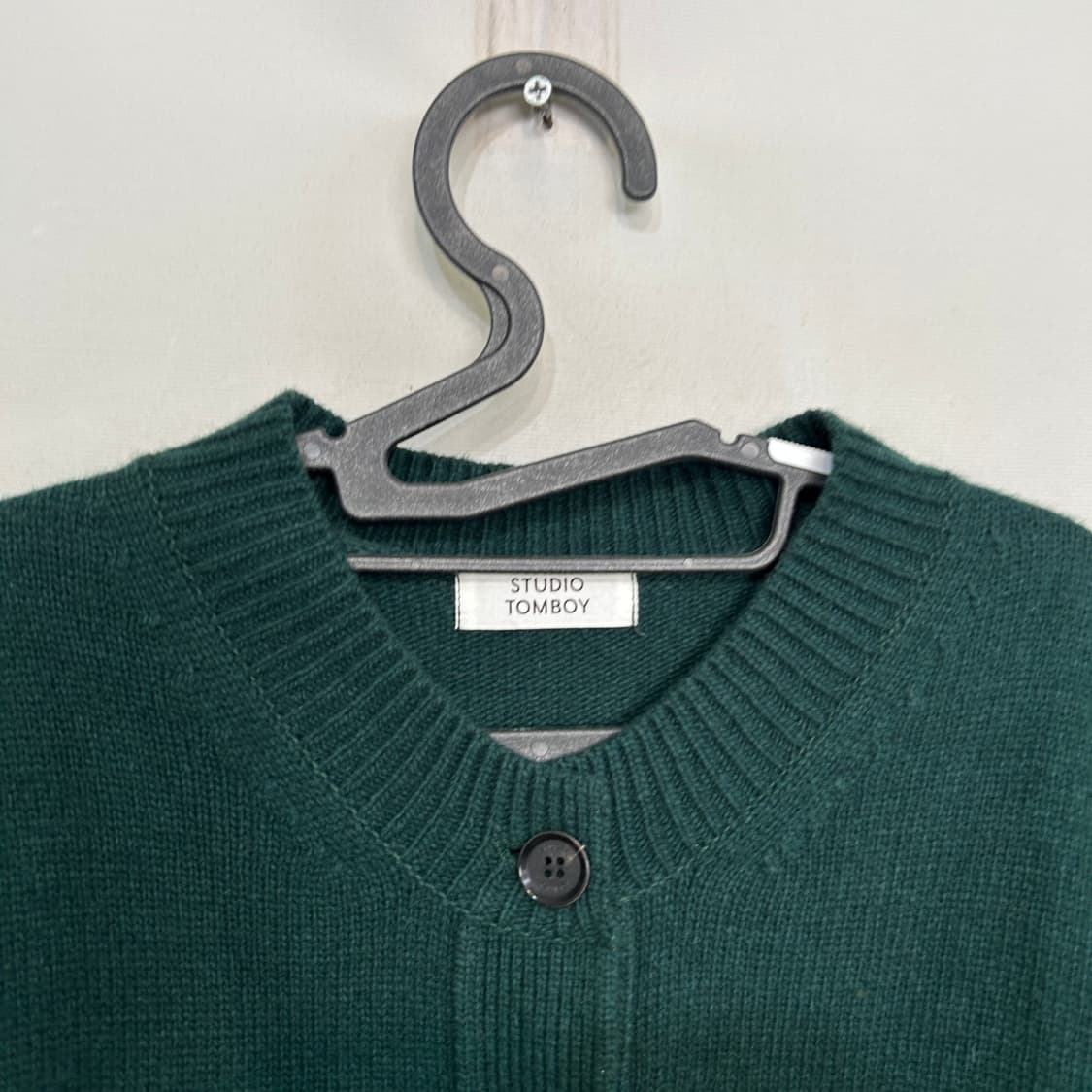 톰보이 2021 그린 니트 가디건 F  상품이미지2