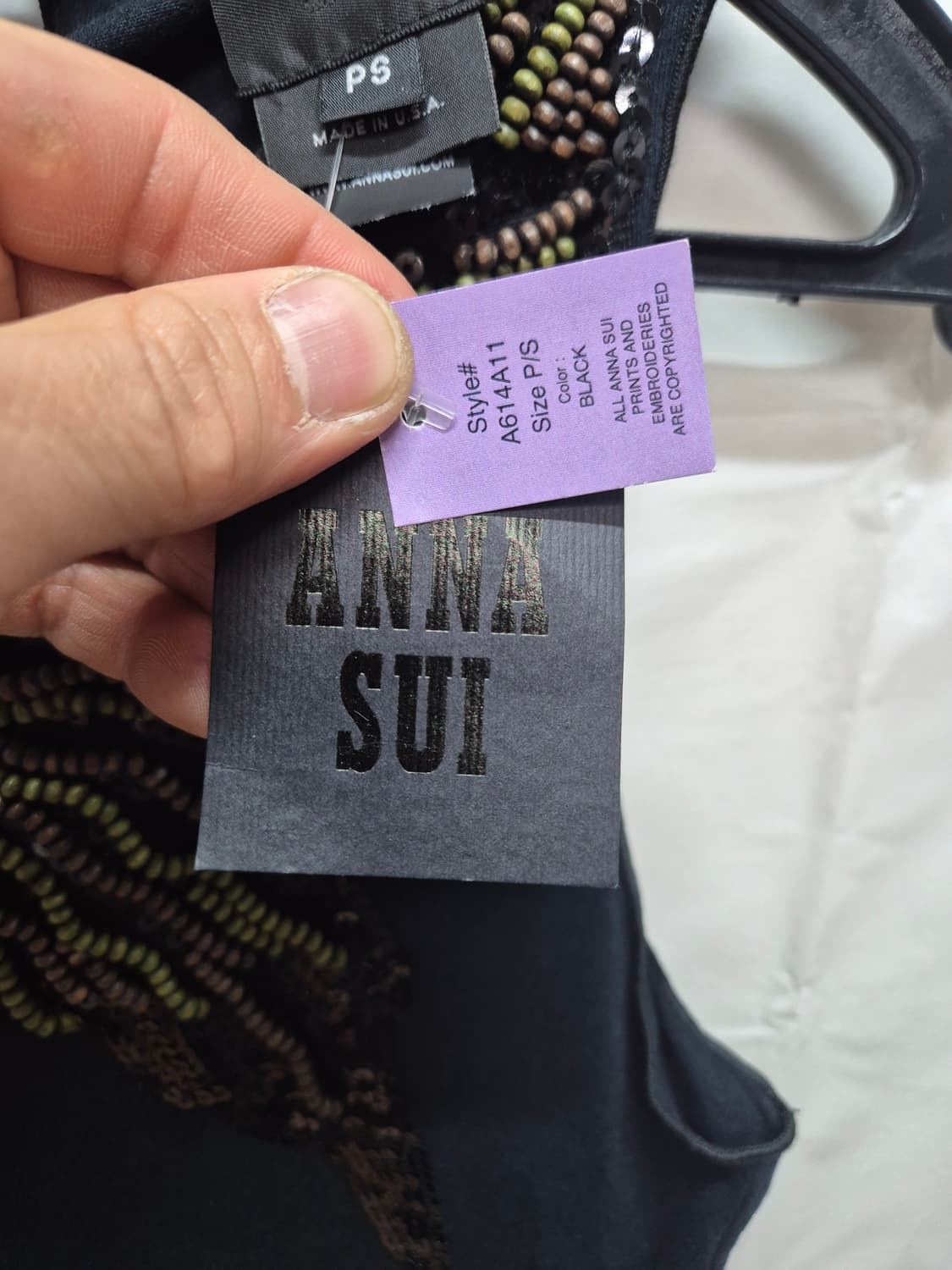 안나수이 슬리브  새상품 상품이미지4