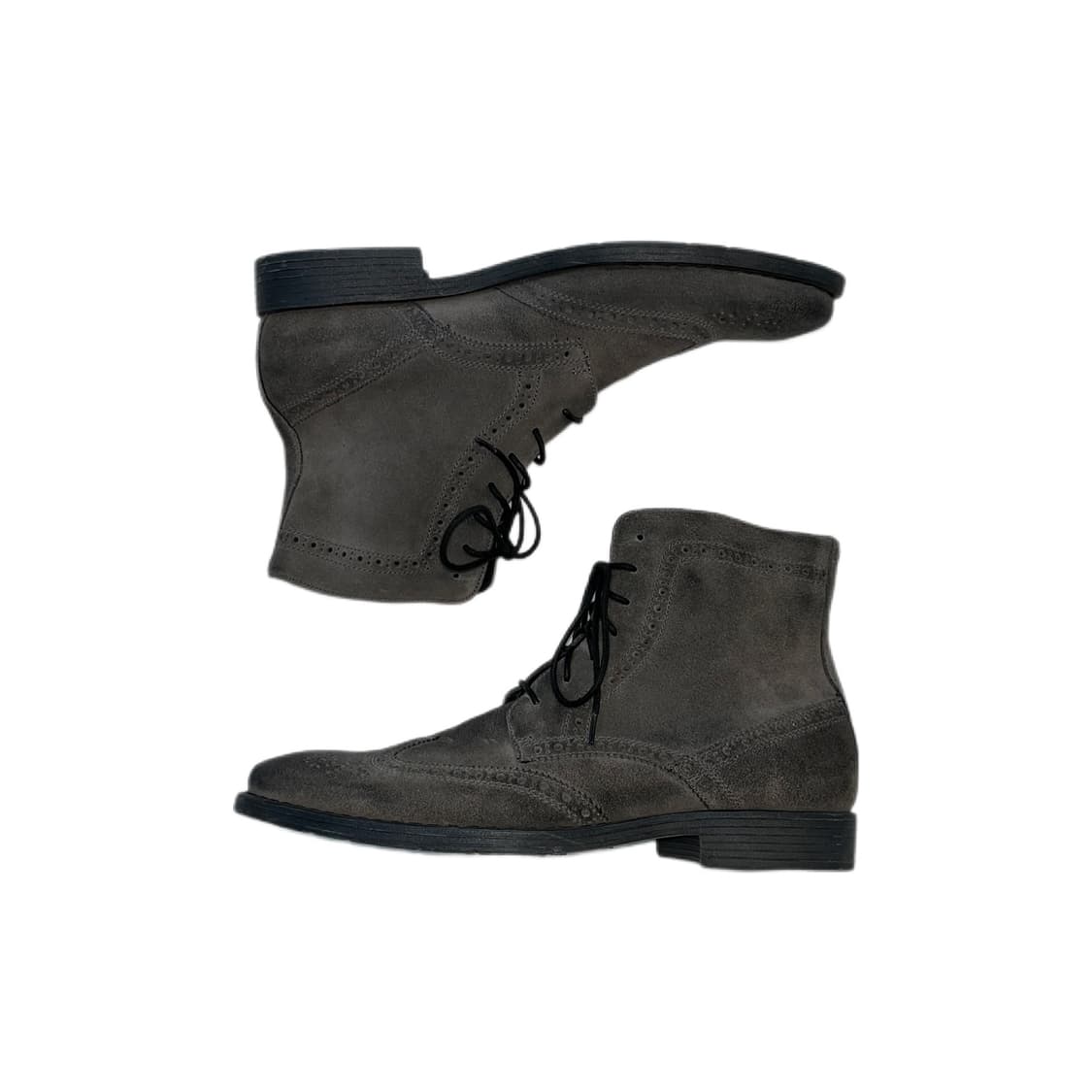 허쉬파피 웨스턴 빈티지 레더 윙팁 부츠 상품이미지4