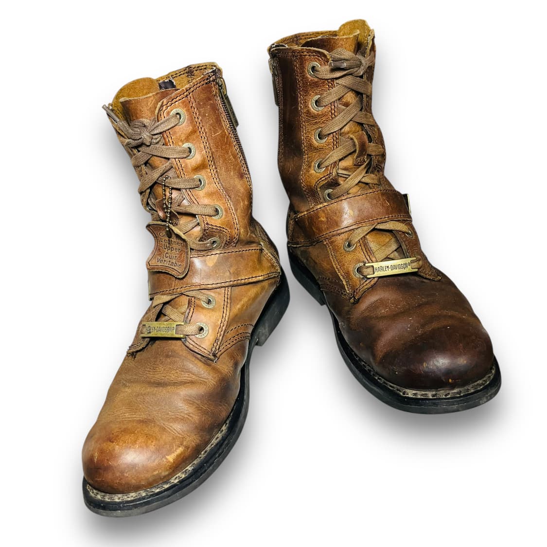 할리데이비슨 웨스턴 다크 브라운 빈티지 레인저 부츠 상품이미지6