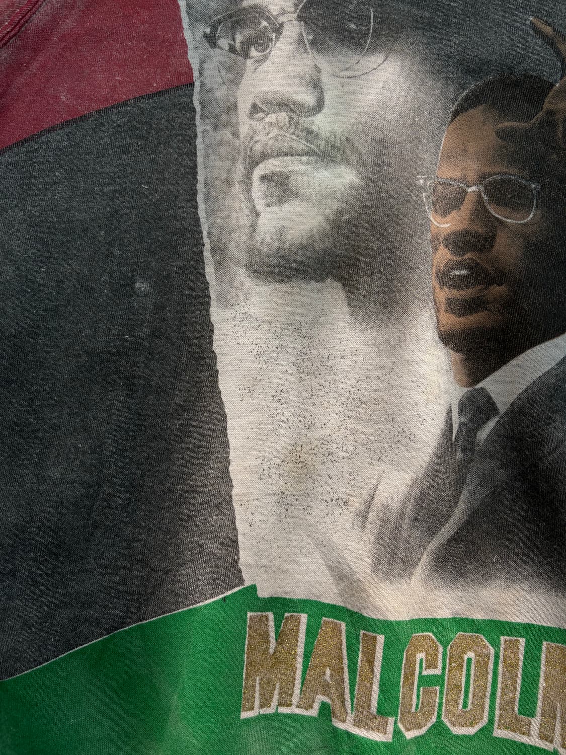[RARE] 90s Malcolm X AOP Sweatshirt 상품이미지6