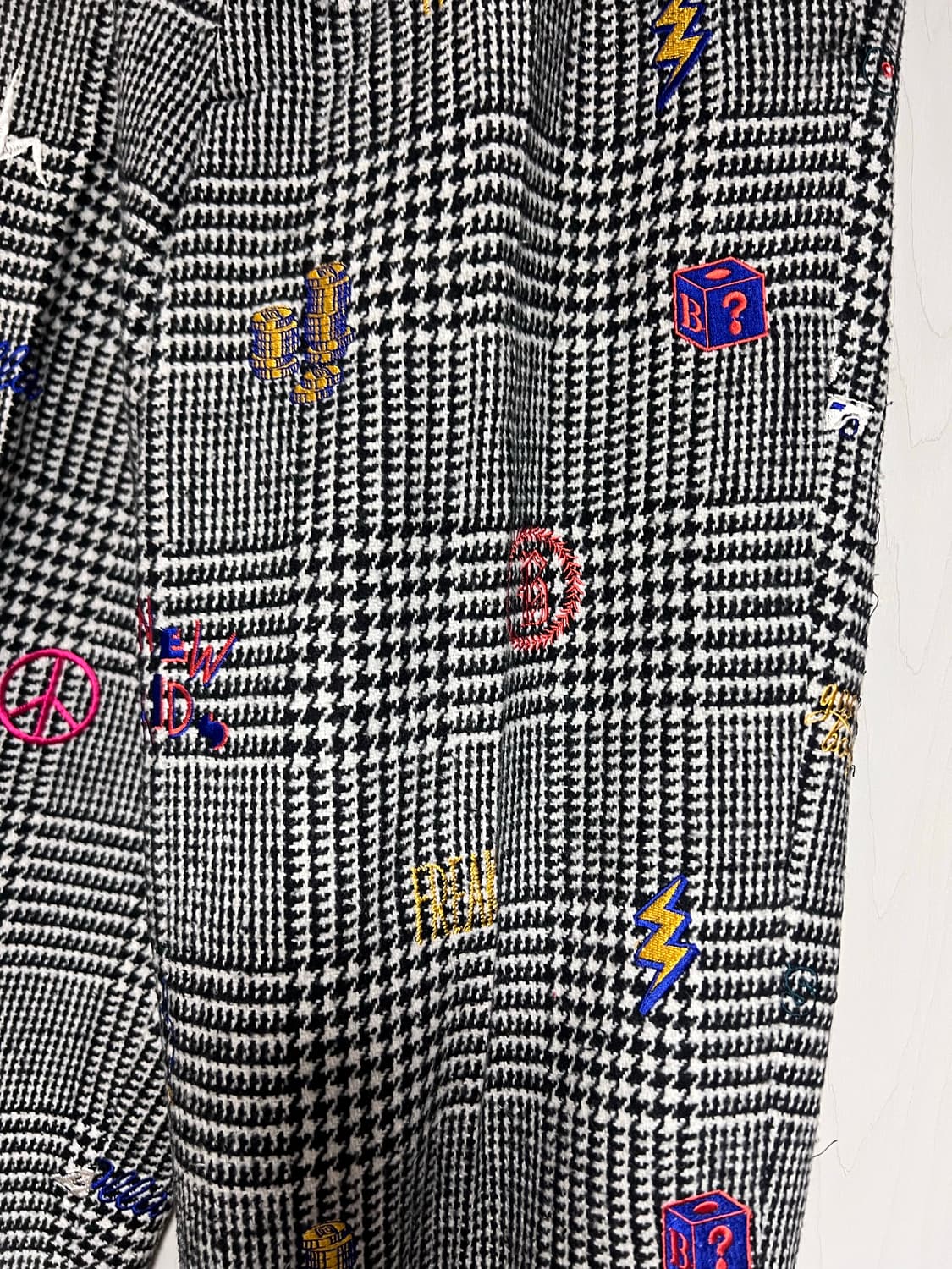 비욘드 클로젯 체크 패턴 팬츠 상품이미지5