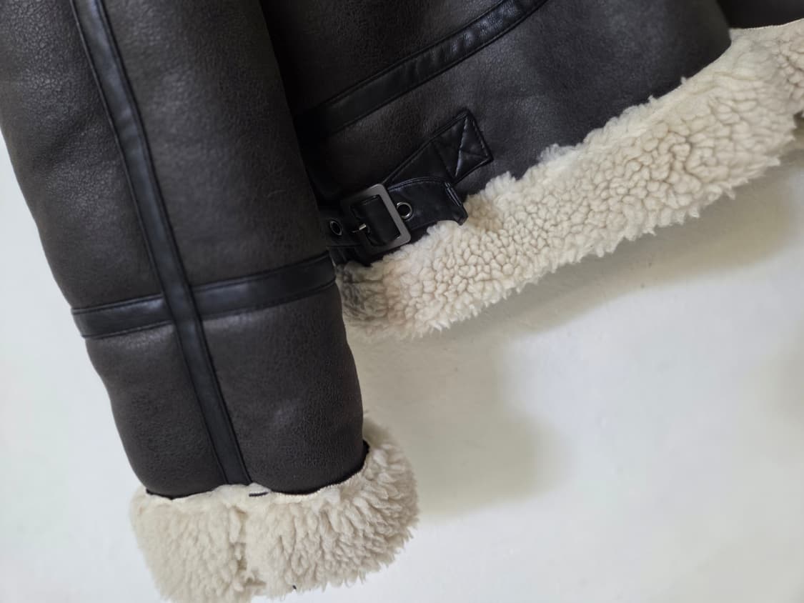 에코 무스탕 자라 L 상품이미지9