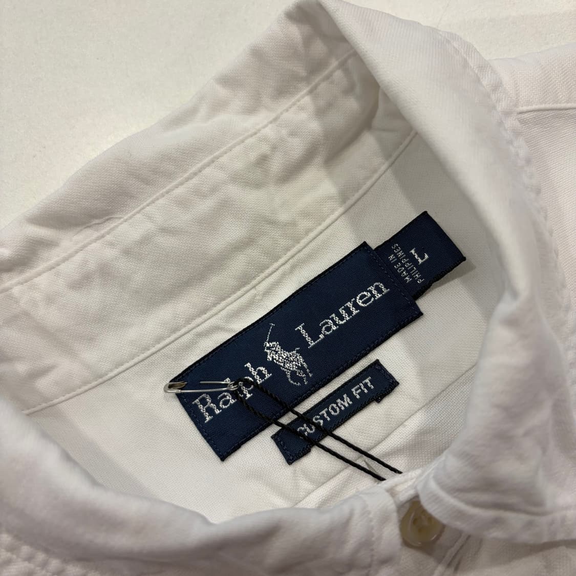 [L] 폴로 랄프로렌 빅포니 화이트 셔츠 B279 상품이미지4