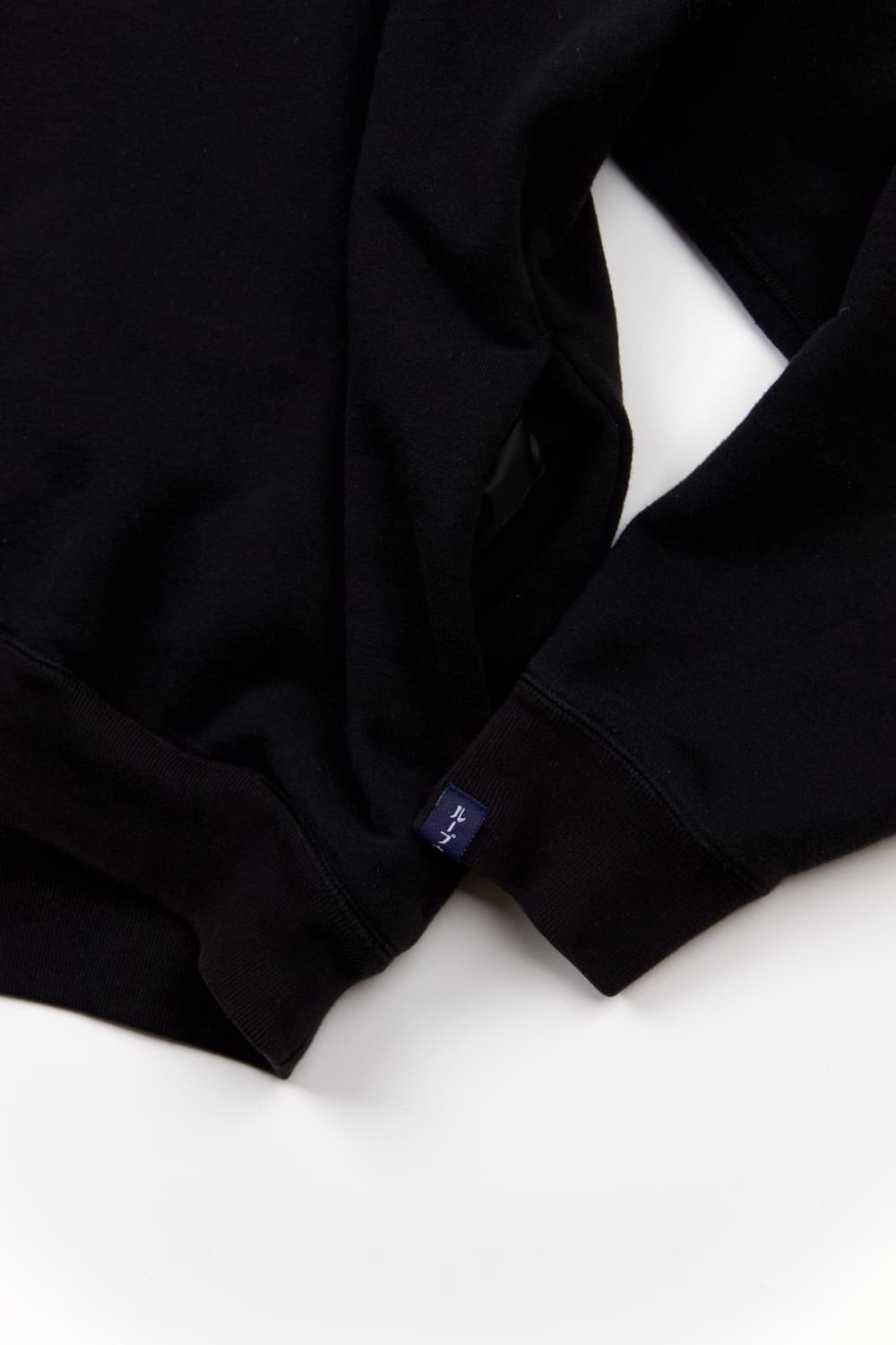 Graphpaper x Loopwheeler L/S 하프 집 래글런 후디 상품이미지3