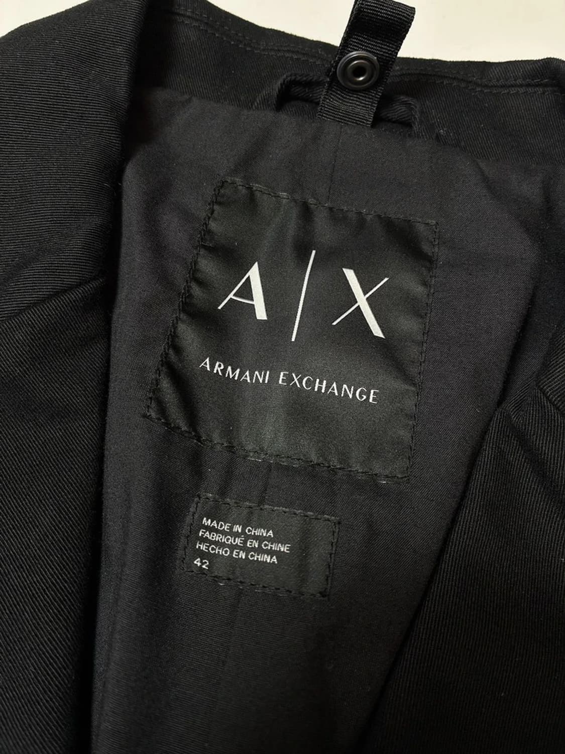 아르마니 익스체인지 헤비코튼 치노 블레이저 자켓 PN8465 상품이미지5