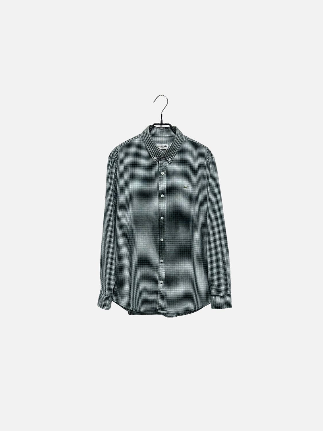 라코스테 신형 옥스포드 깅엄체크 셔츠 상품이미지4