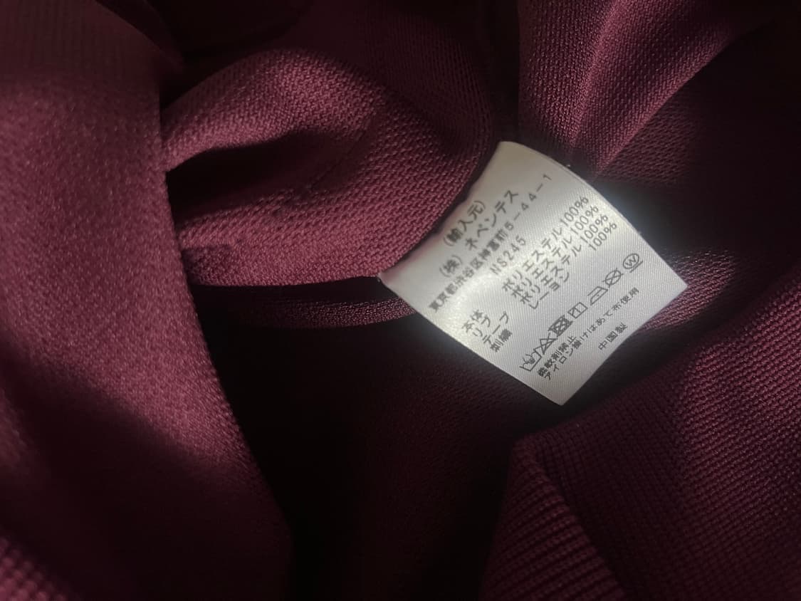 니들스 트랙 크루넥 맨투맨 L 와인 퍼플 상품이미지4