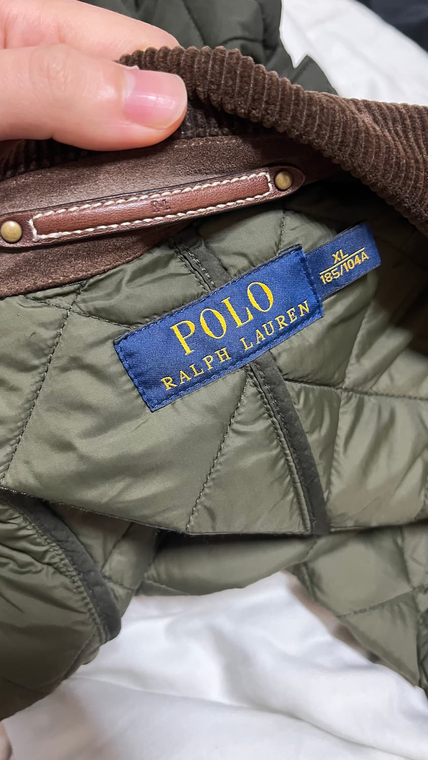 랄프로렌 퀄팅 자켓 xl 상품이미지3