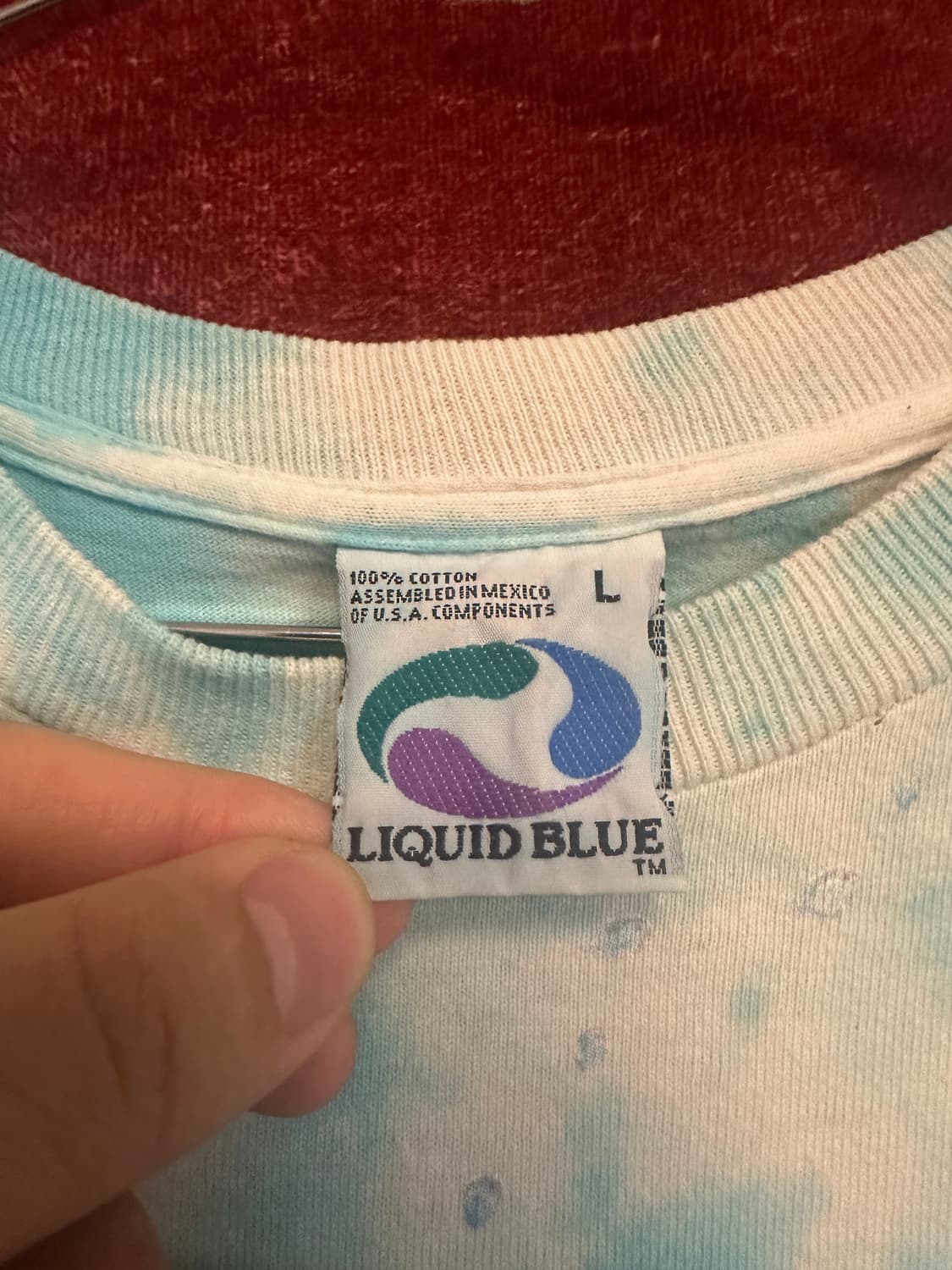 VTG LIQUID BLUE L size 상품이미지3