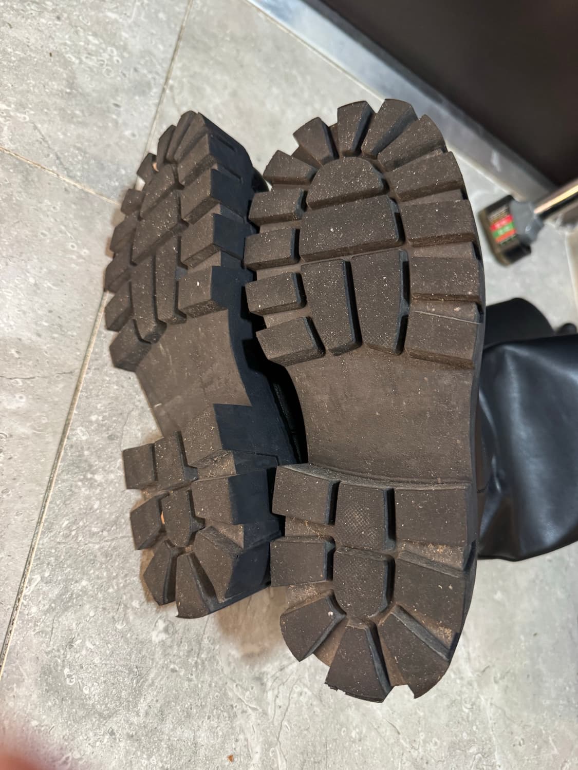 블랙업 롱부츠 230 상품이미지5