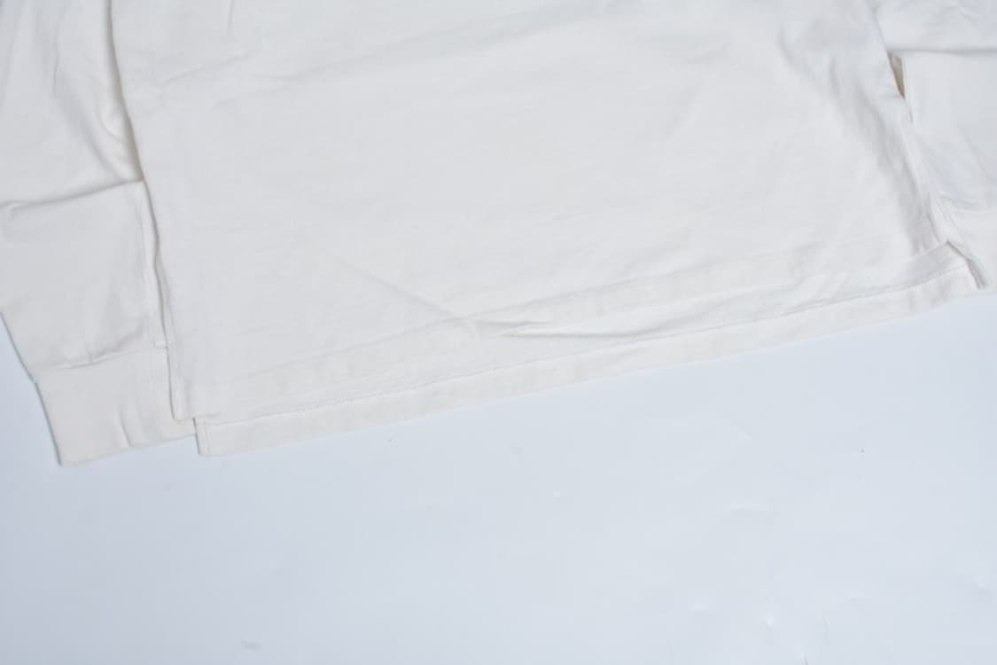 넘버나인 NUMBER NINE 음표 플레인 롱슬리브 트임 긴팔티 N330 상품이미지8