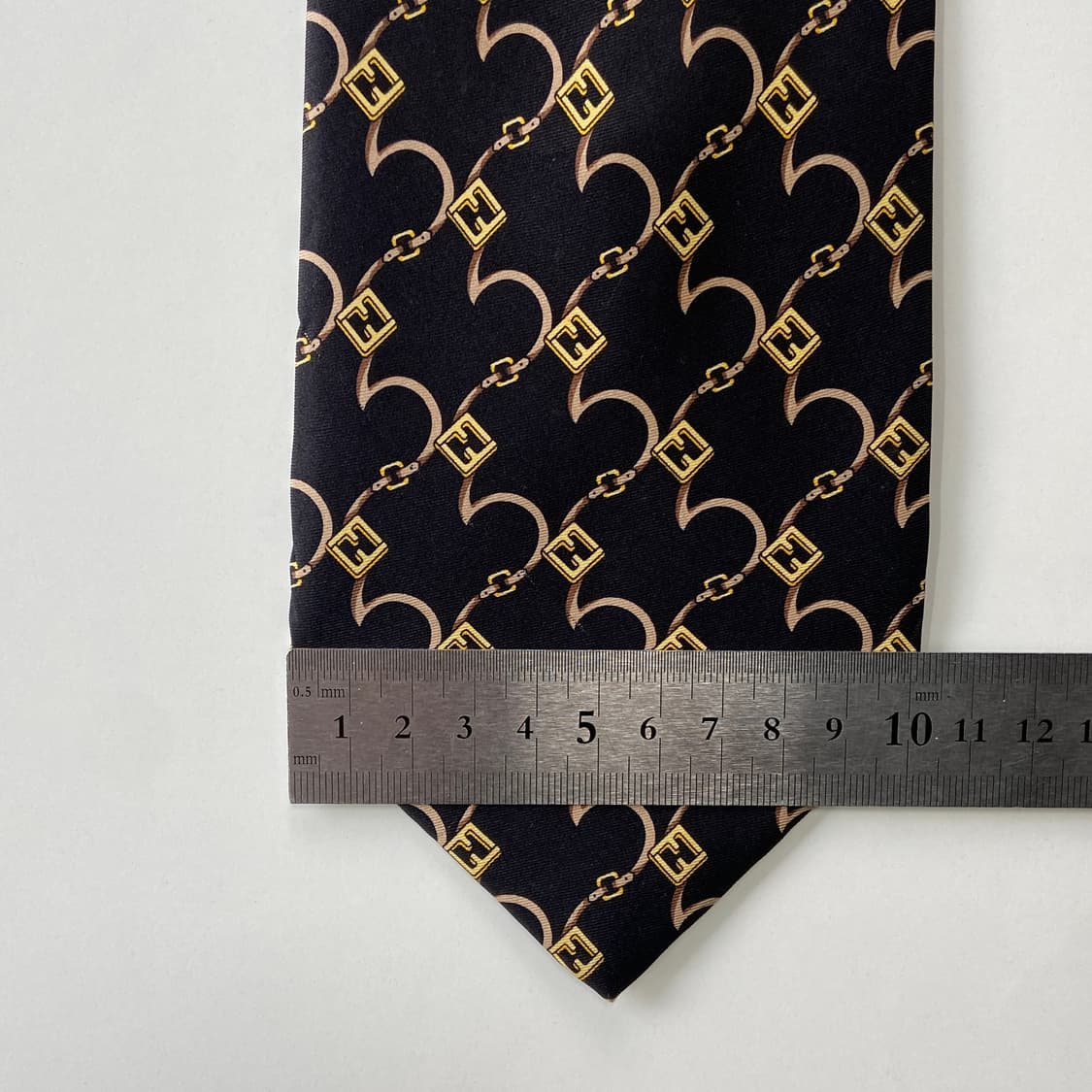 펜디 (FENDI) FF 모노그램 정품 명품 넥타이 상품이미지7