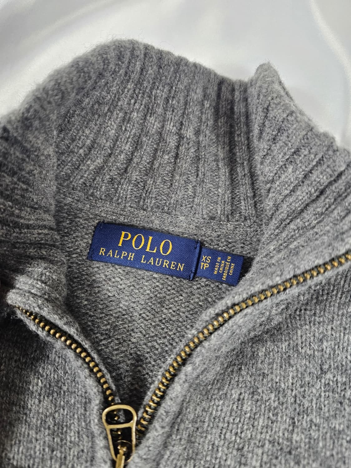 폴로빅포니니트집업 상품이미지6