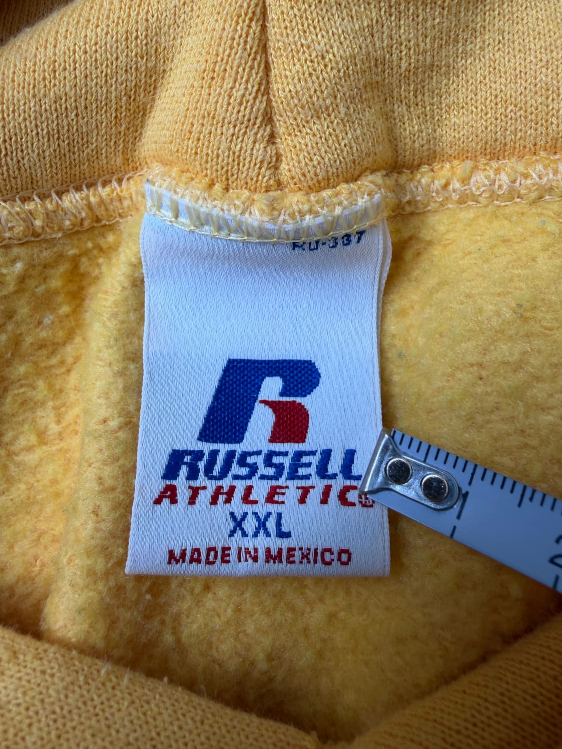90s Russell Hoodie (yellow) 상품이미지3