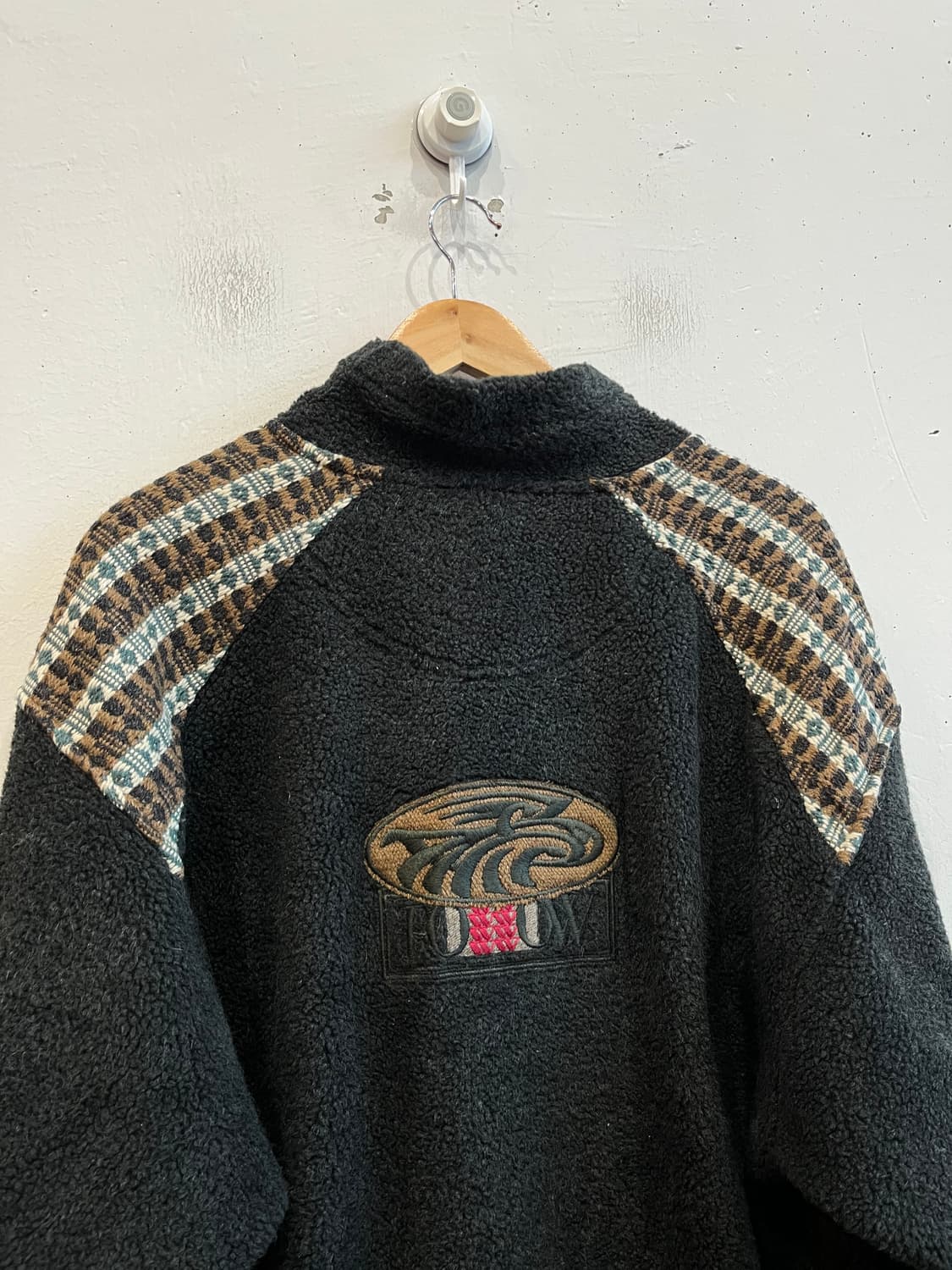 THINKPINK 에스닉 반집업 풀오버 플리스 Made in ITALY 상품이미지5