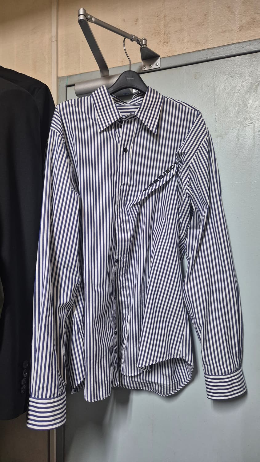 와이프로젝트 핀치드 셔츠 라지 상품이미지2