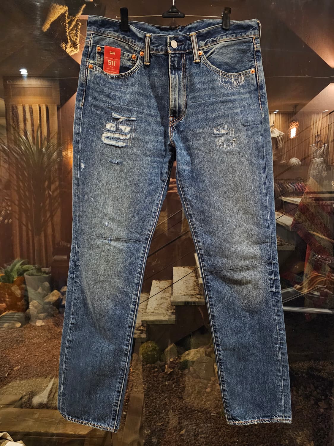 리바이스511 슬림스트레이트핏 디스진 34x32 상품이미지1