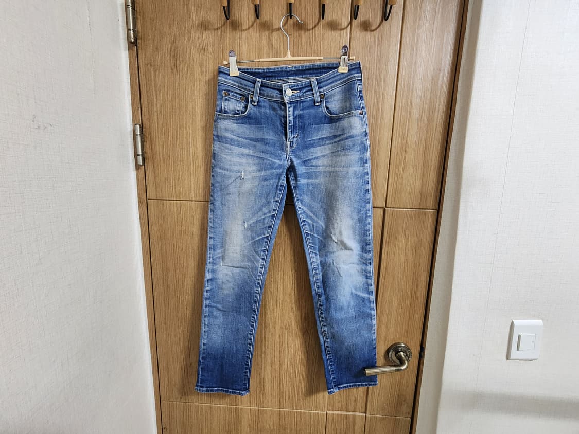 (24)여성 리바이스 보이프렌드핏 빈티지 워싱 데님 팬츠 상품이미지1