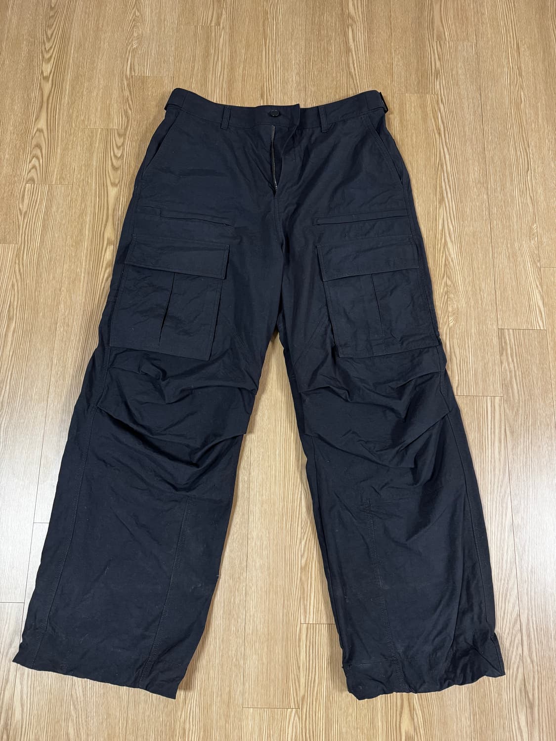 23FW 준지 블랙 카고 팬츠 48 JC3821P325 상품이미지1