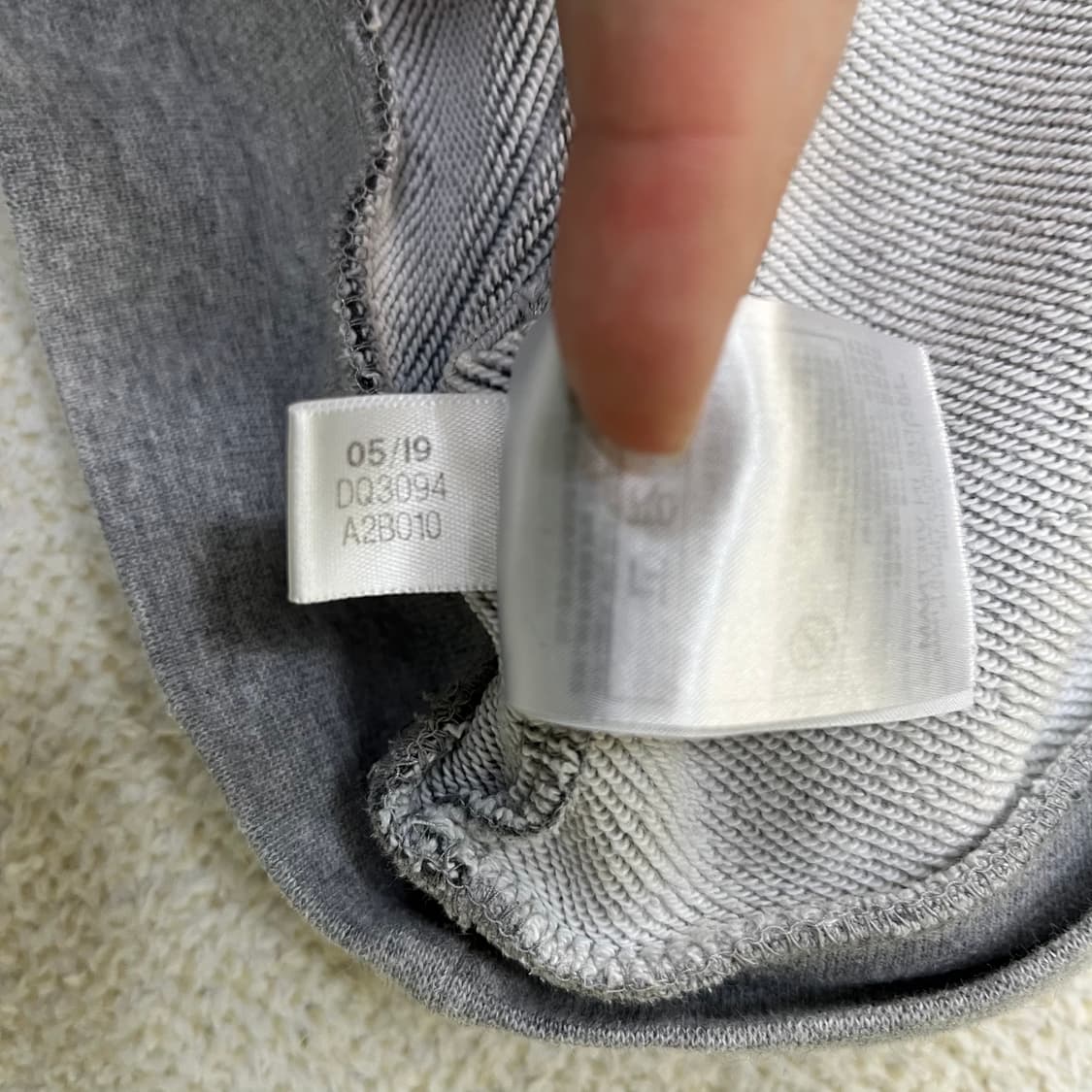 3XL 아디다스 빅로고 긴팔 맨투맨 0325M 상품이미지4