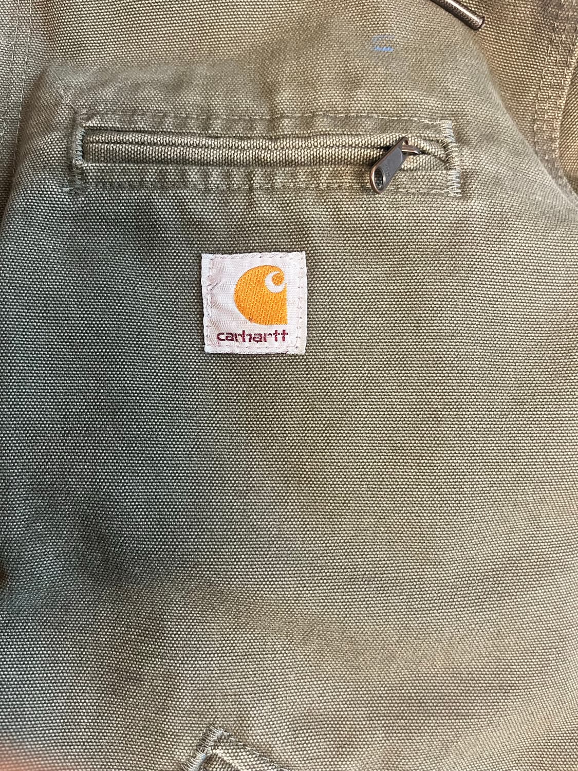 칼하트 액티브 w141 후드워크자켓 카키 올리브 상품이미지4