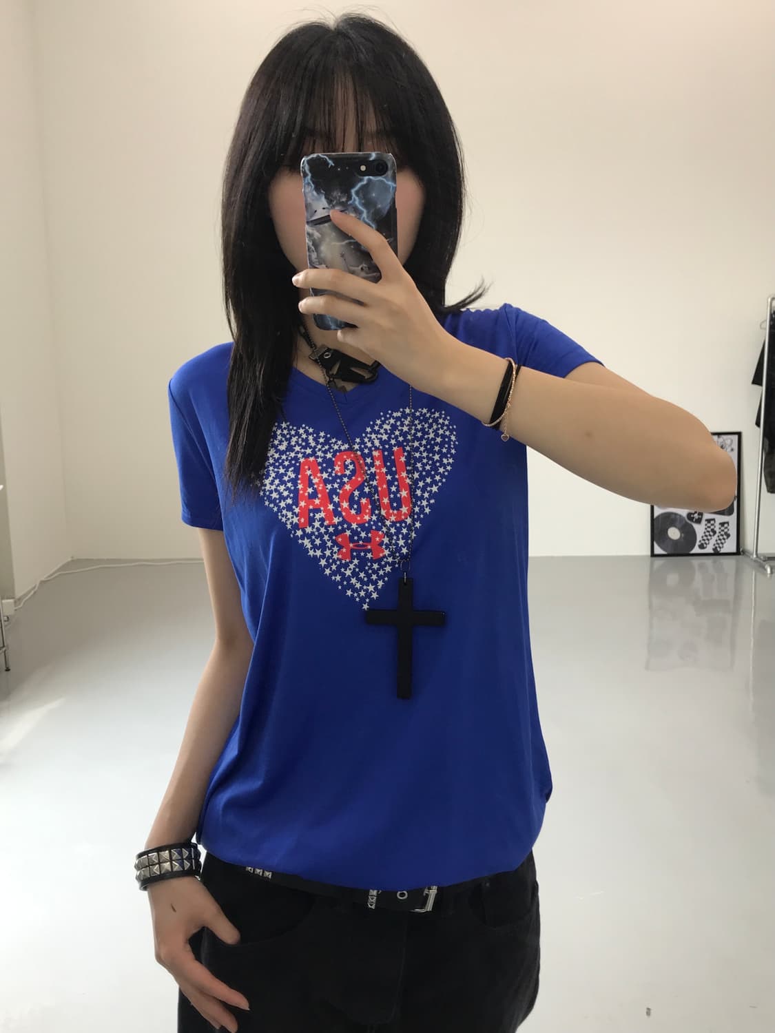 언더아머 프린팅 반팔 상품이미지1