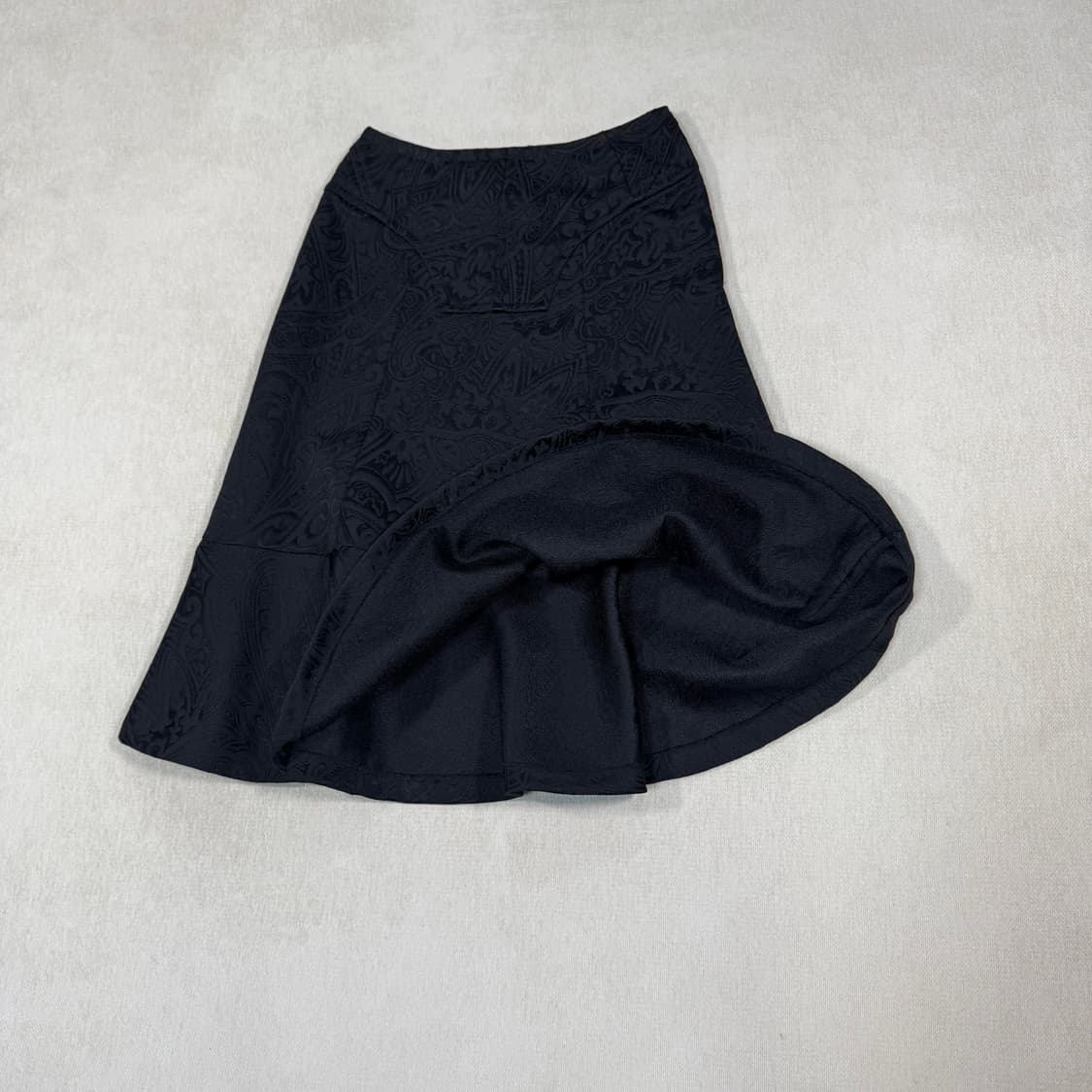 Pattern Black Skirt 상품이미지3