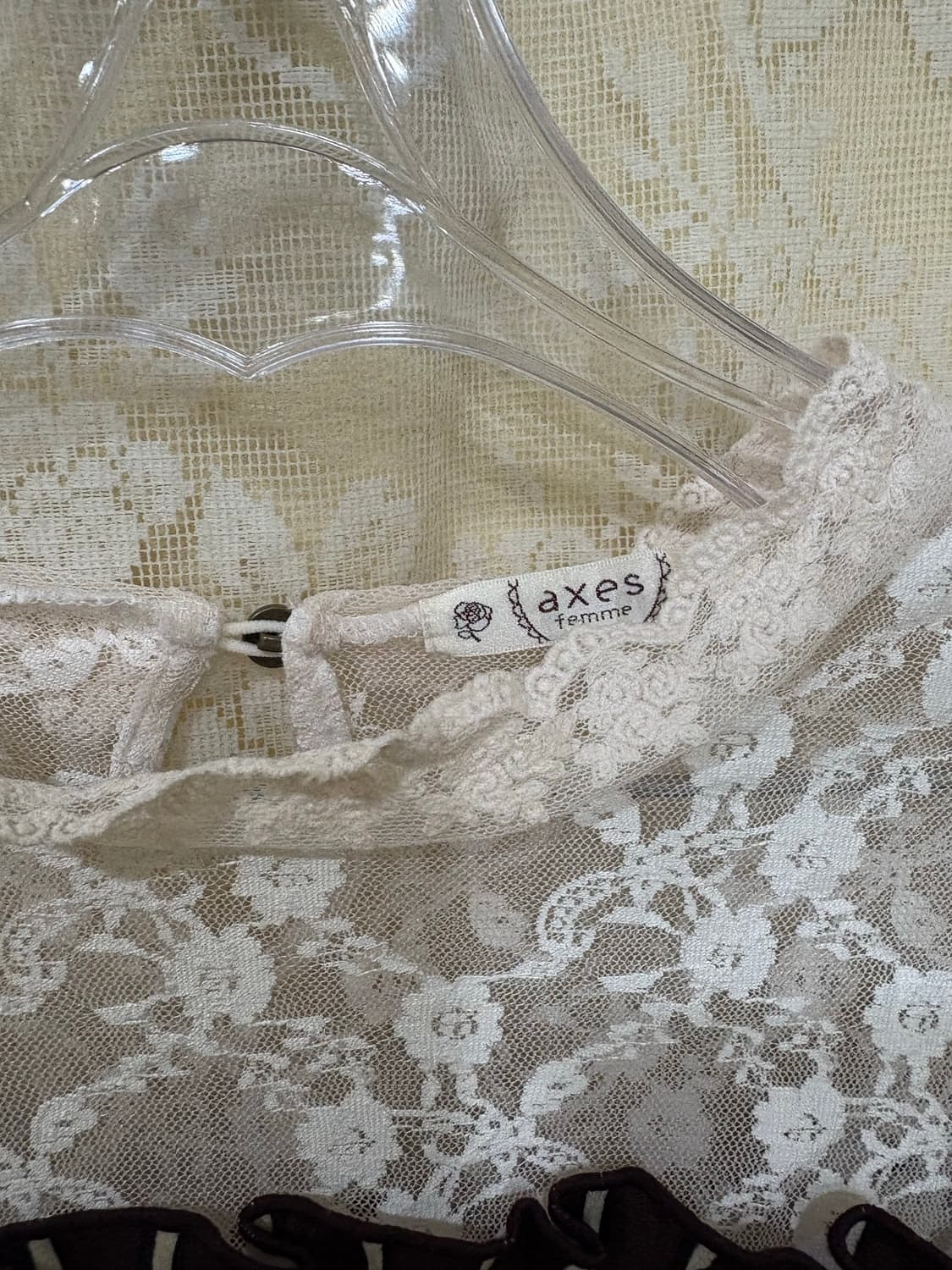 엑스즈팜 레이스 탑 상품이미지3