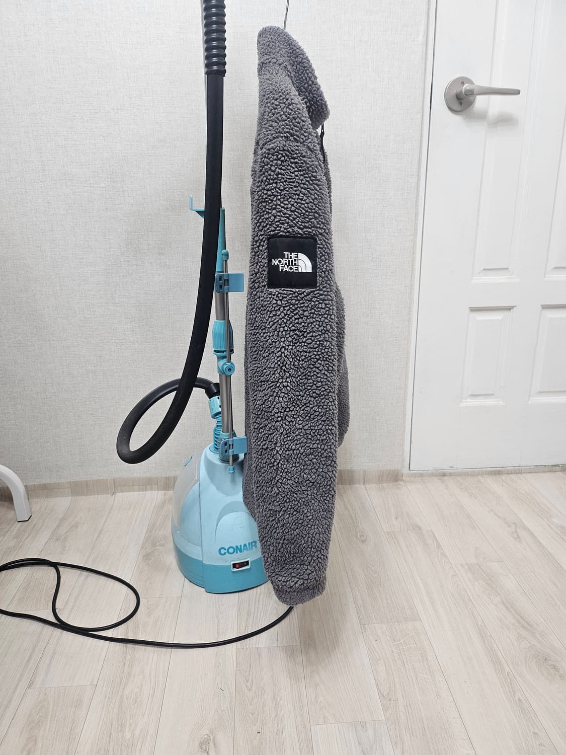 (100)L ☆초대장급☆ 노스페이스 [차콜그레이] 쉐르파 후리스점퍼 상품이미지5