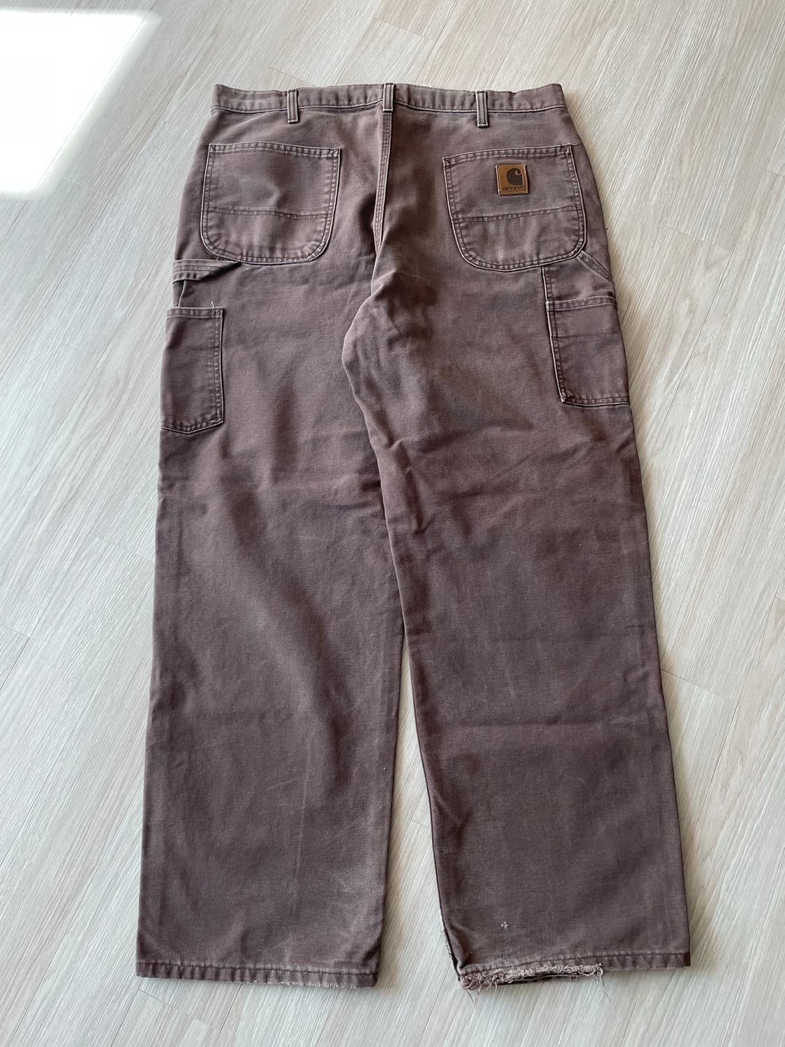Carhartt B11 CHT 칼하트 카펜터 싱글니 팬츠 상품이미지5