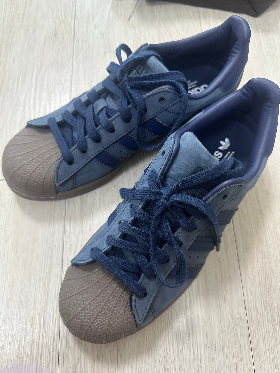 아디다스 슈퍼스타 다크 네이비 상품이미지2