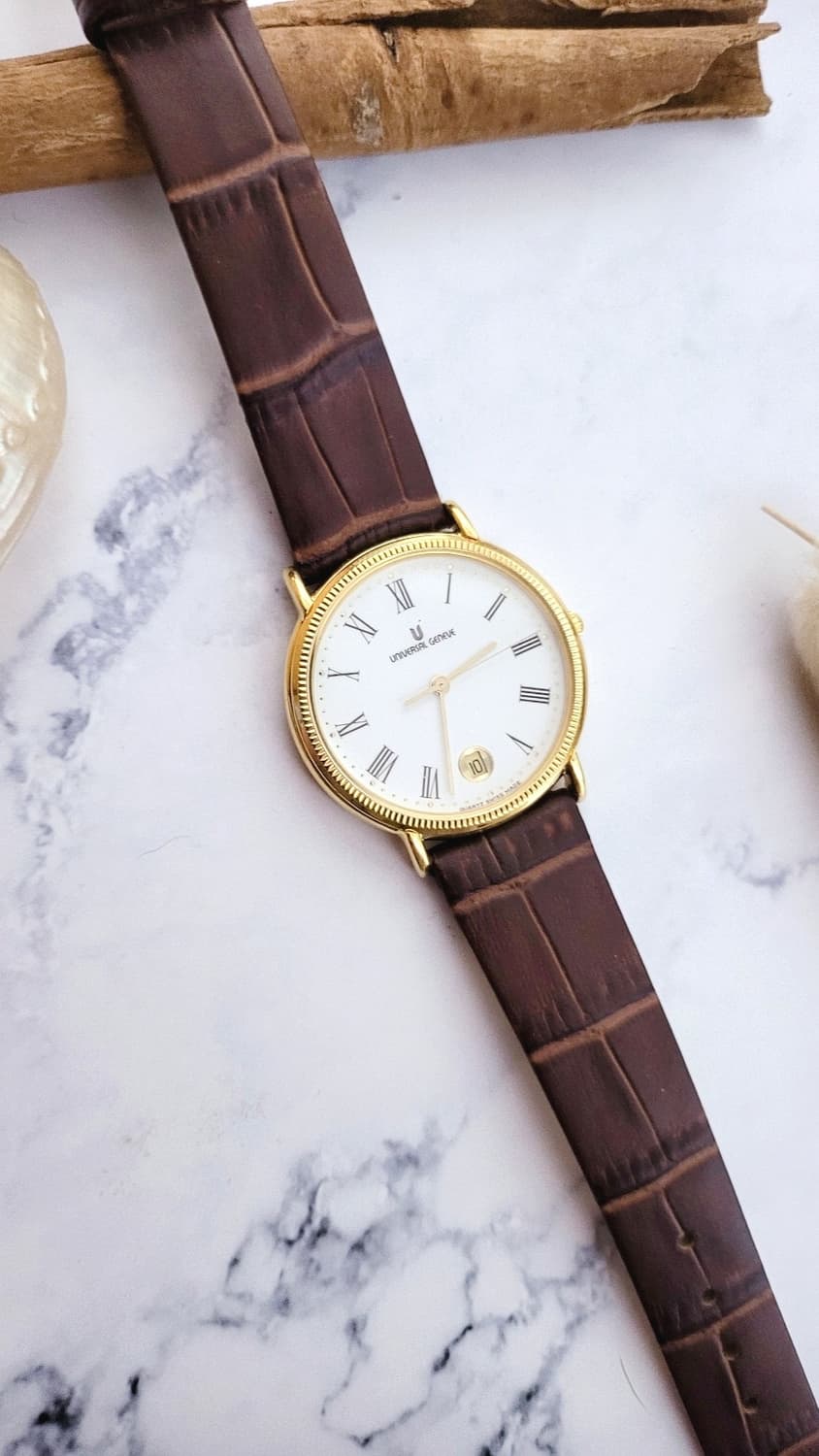 [특가상품]정품 유니버셜 제네브 코인 엣지 남여공용 쿼츠시계 상품이미지4