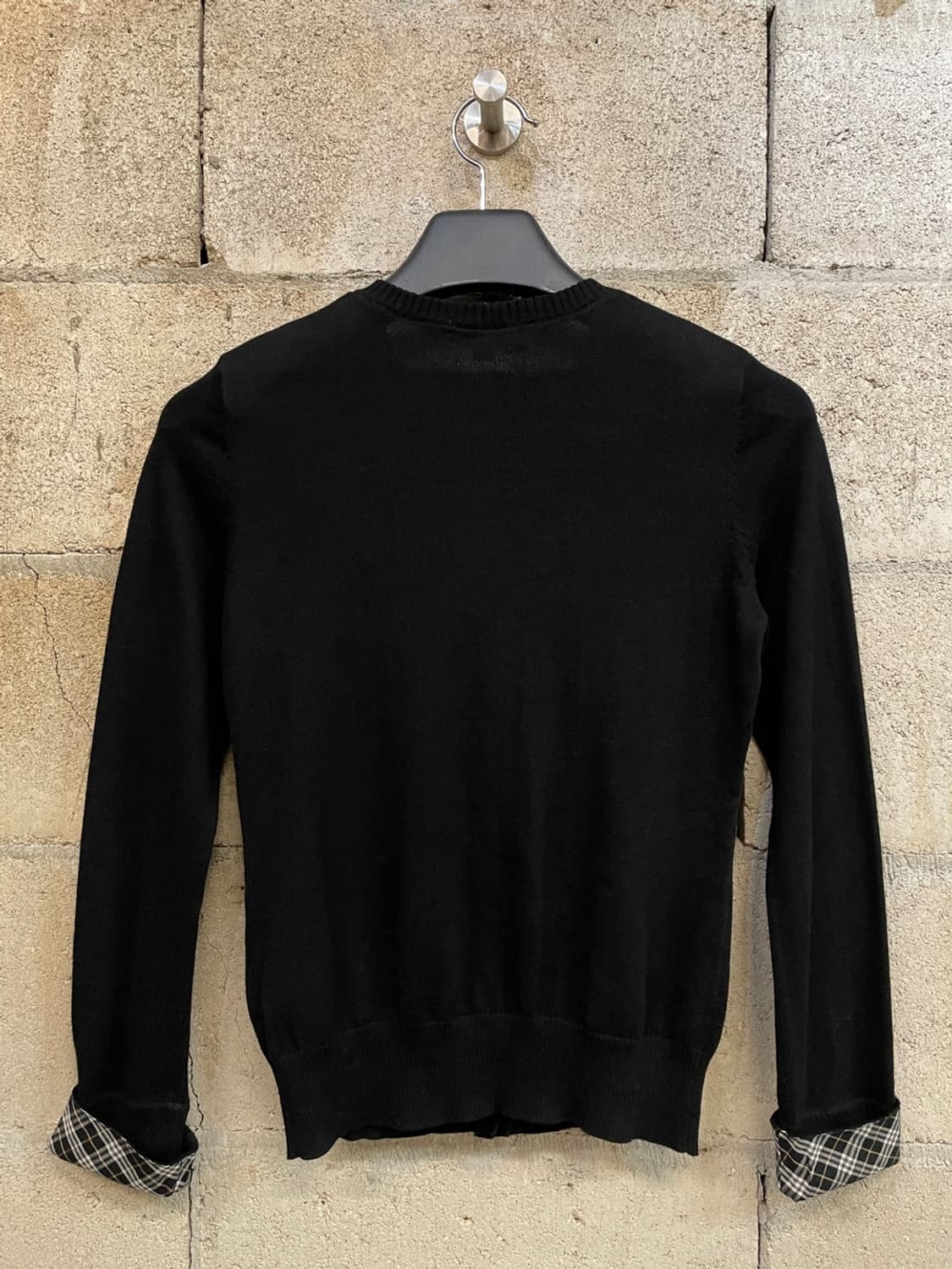 버버리 크레스트 로고 울 가디건  상품이미지2