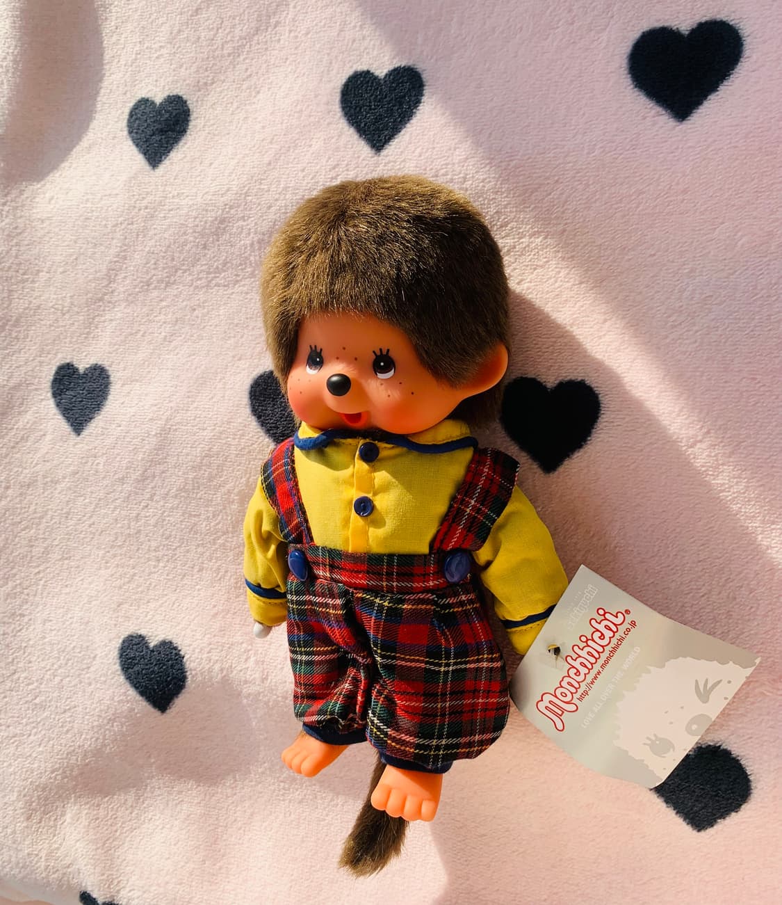 고전 몬치치 타탄 체크 멜빵 상품이미지2