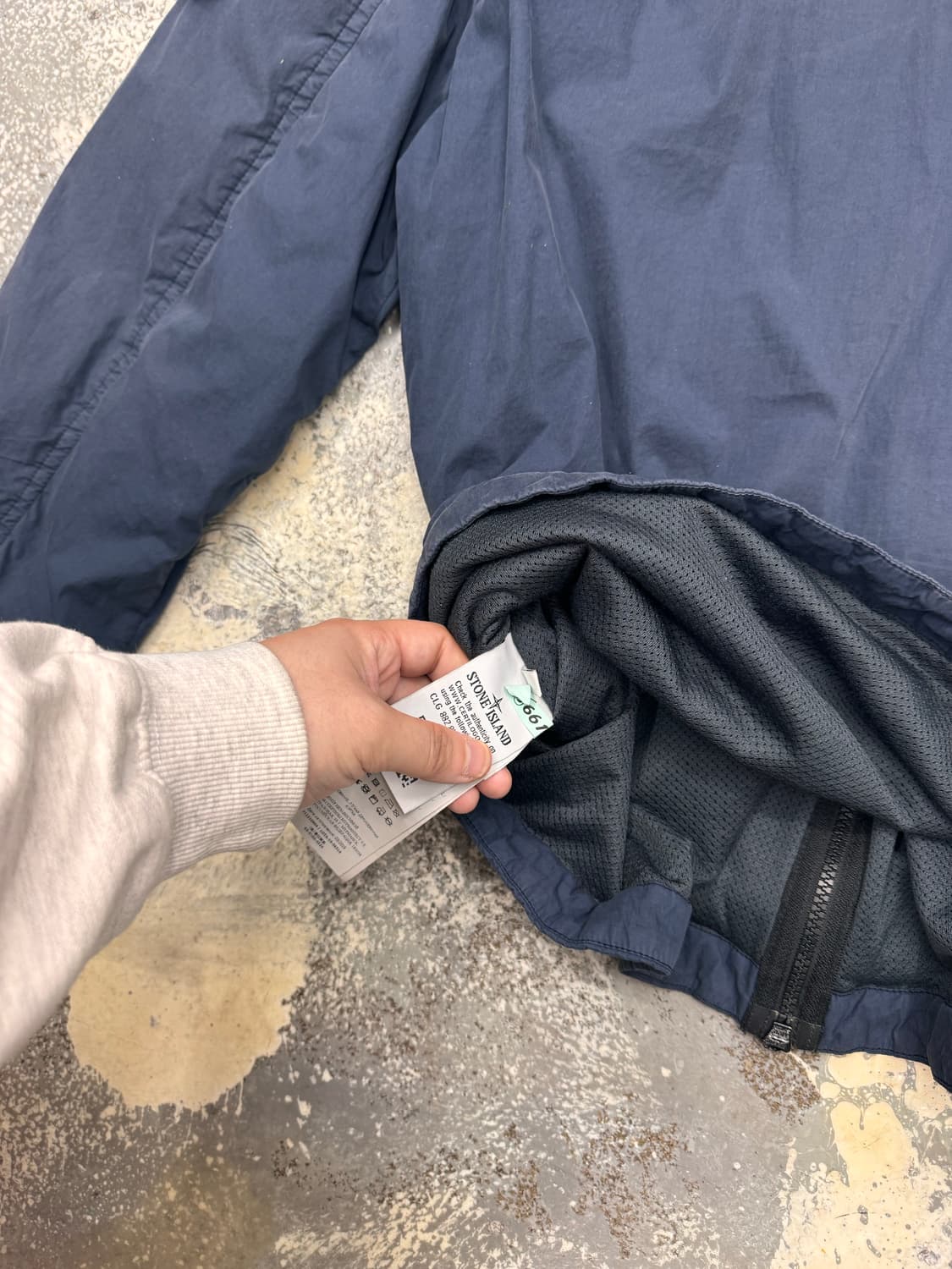 정품)스톤아일랜드 자켓 xl 상품이미지4