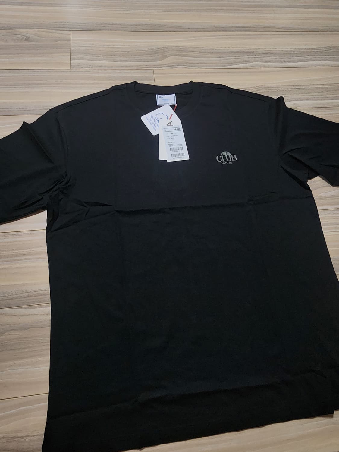 지오지아반팔티셔츠105사이즈블랙 상품이미지5