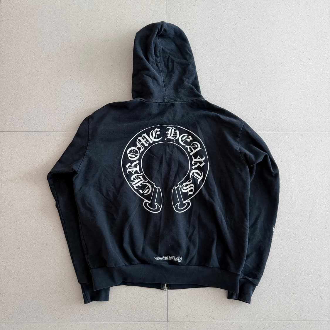 크롬하츠 홀스슈 플로랄 퍽유 후드집업 상품이미지10