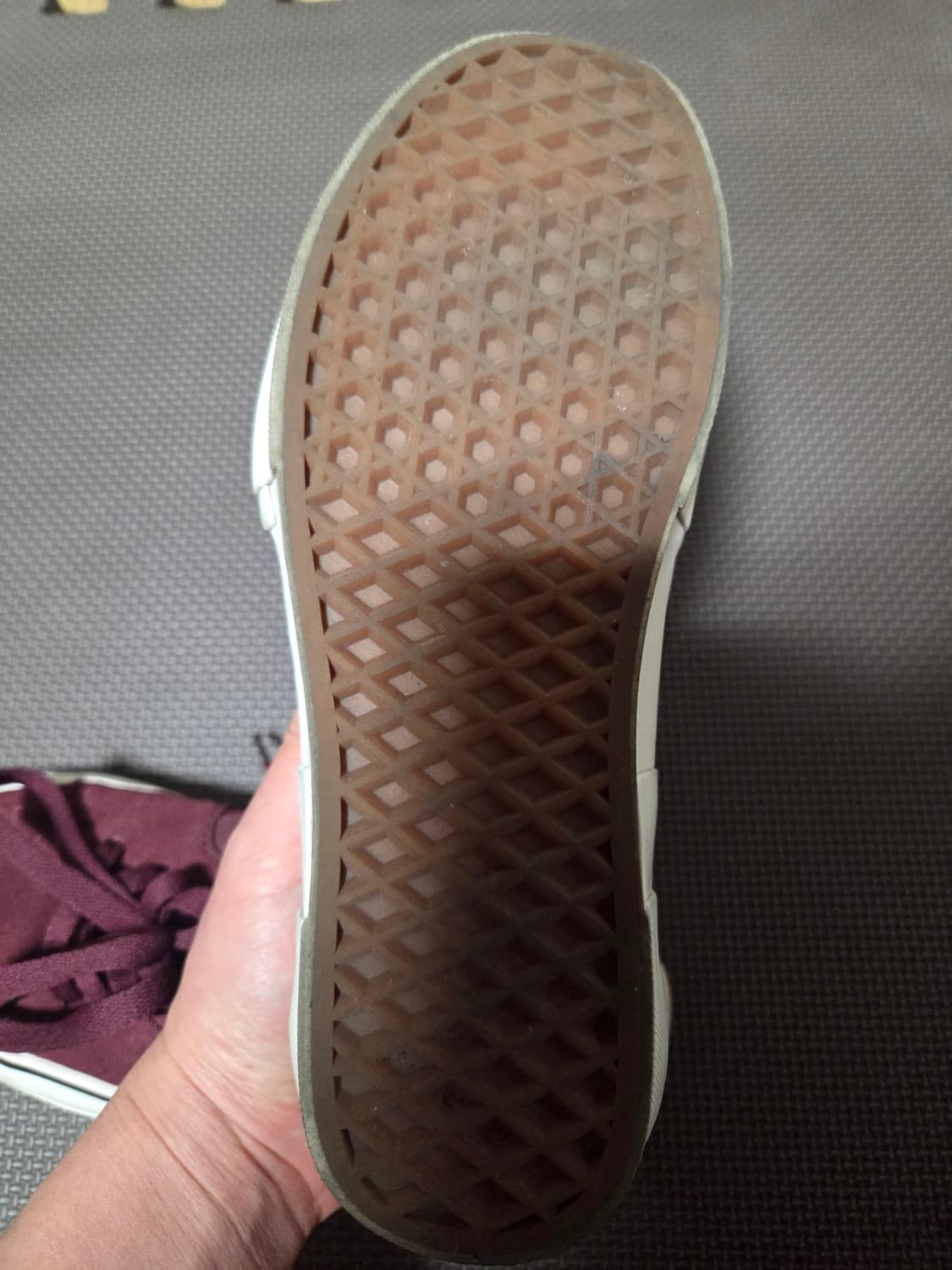 반스 스케이트 로우 어레인지 버건디 스웨이드 240 상품이미지6