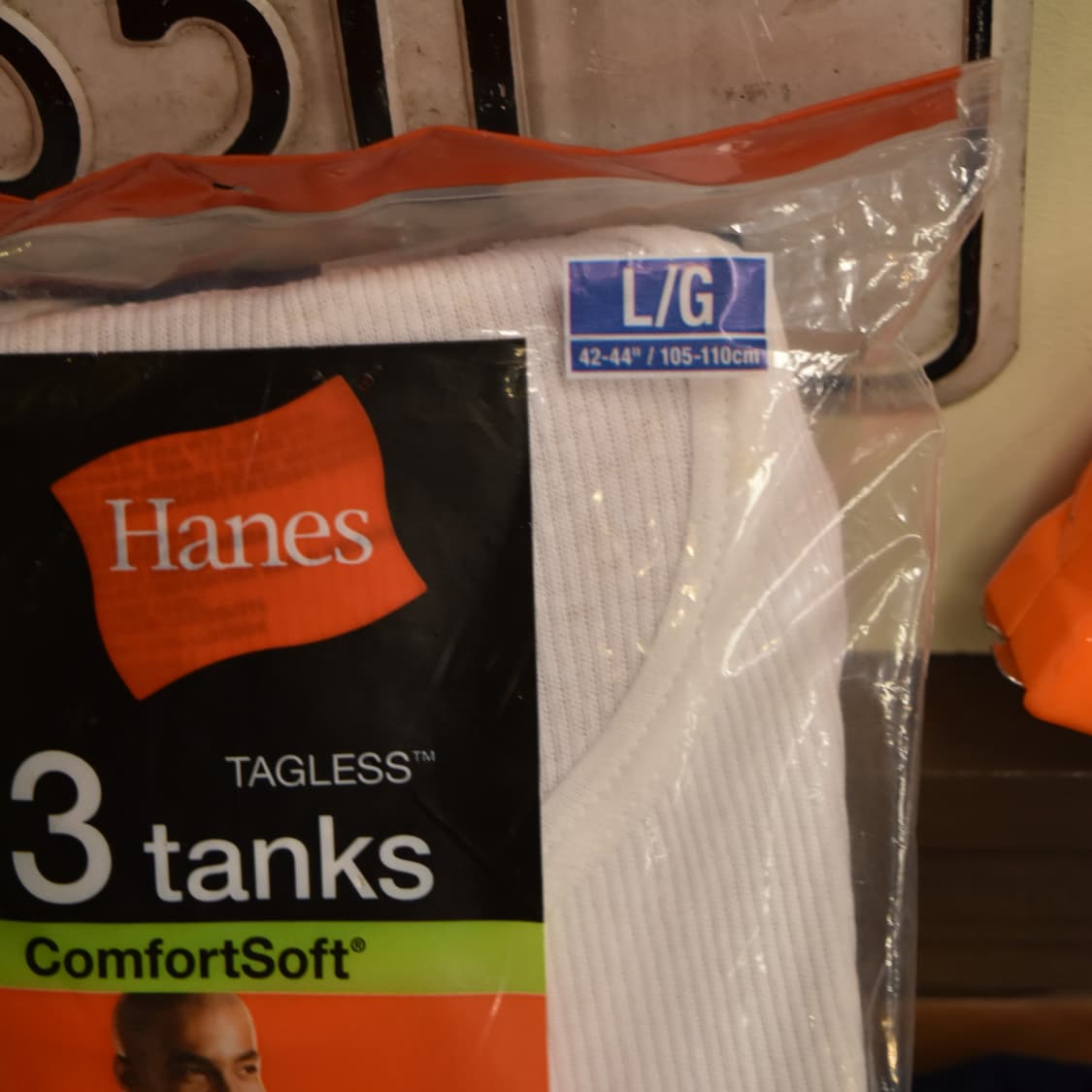 Hanes 헤인즈 컴포트소프트 탱크탑 3팩 (화이트) 상품이미지2