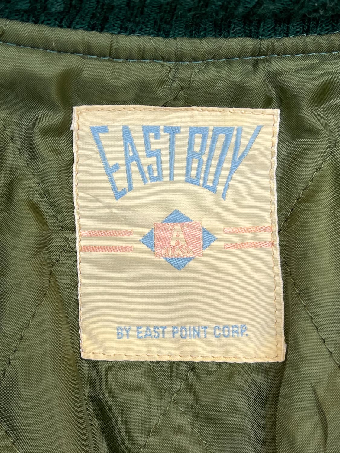 East Boy 90s 타탄 체크 블루종  상품이미지8