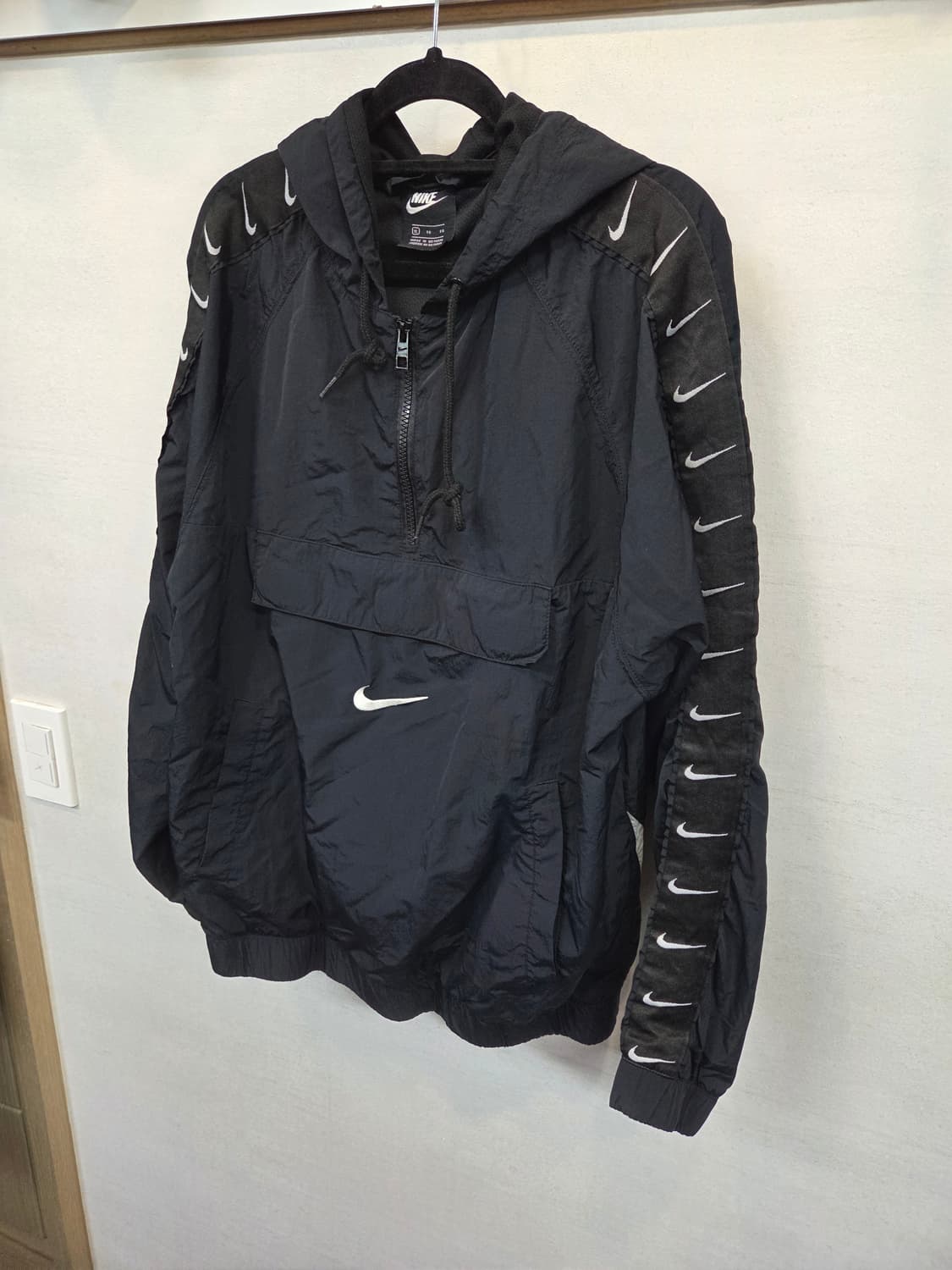 나이키 테이프로고 빅스우시 아노락 우븐자켓 xl 상품이미지6