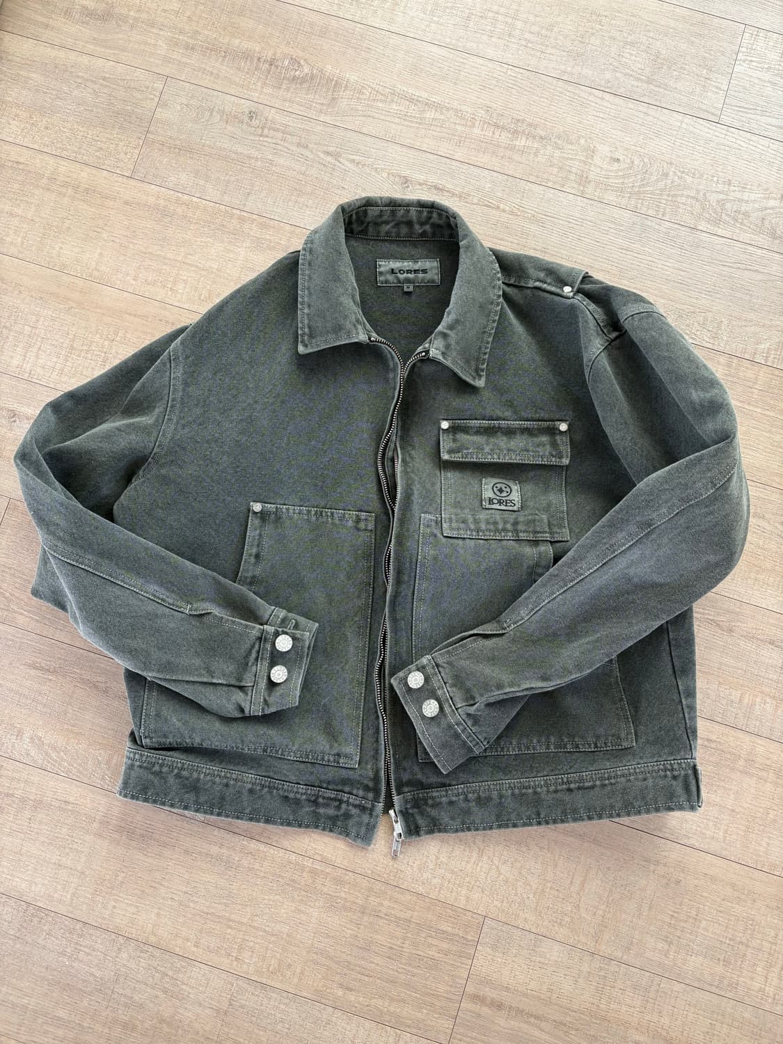 로어즈 lores 데님 워크자켓 m 상품이미지3
