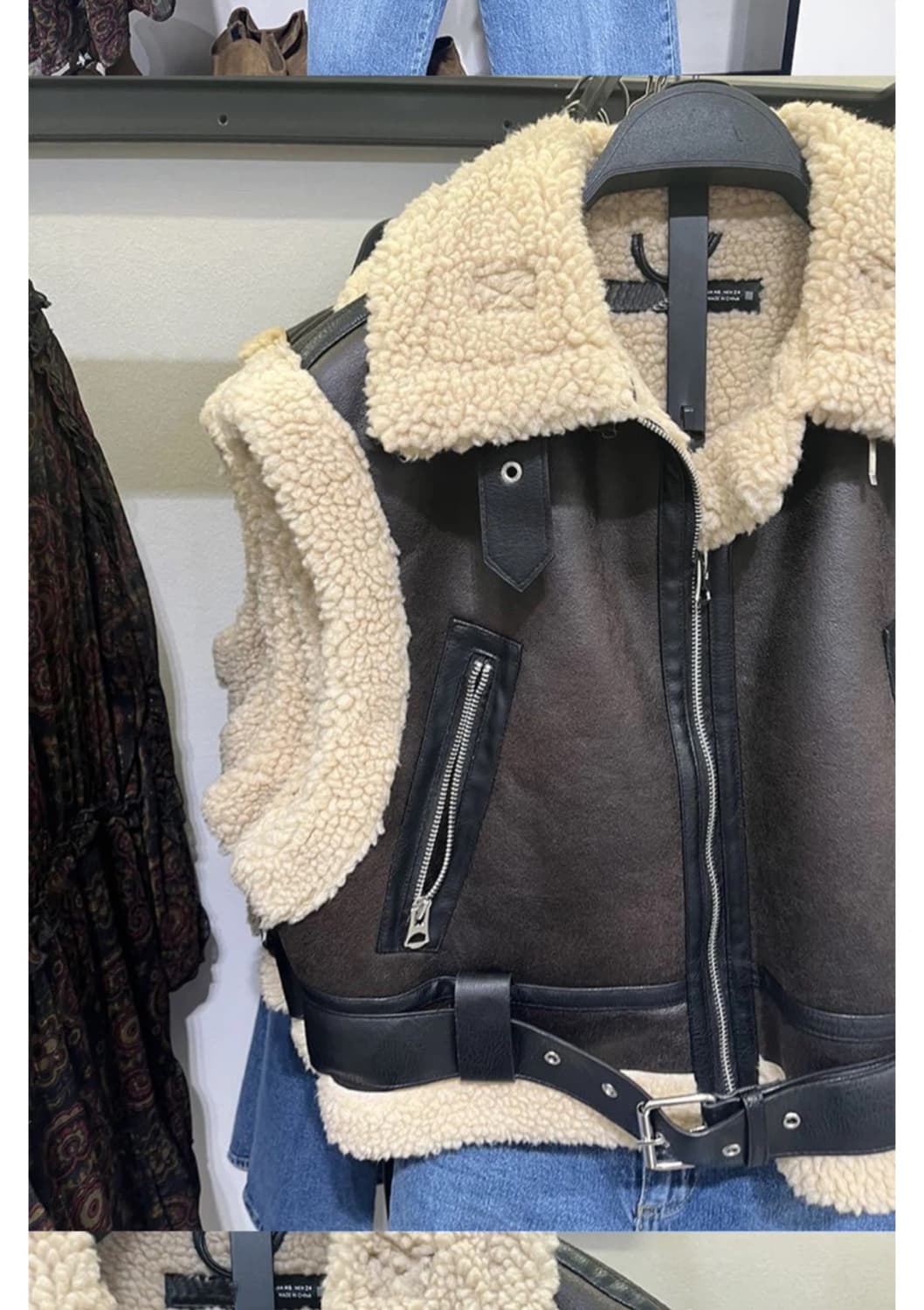 자라 여성 무스탕 상품이미지2